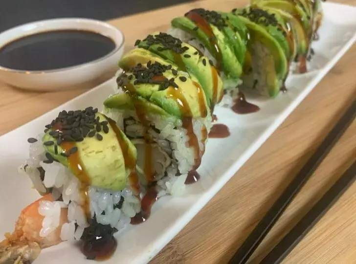 Delicious Dragon Roll Sushi Recipe