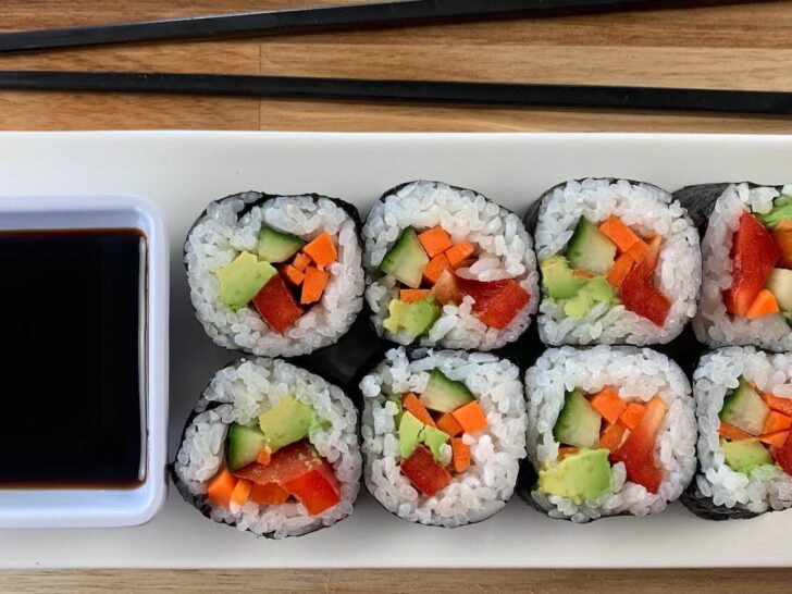Vegetable Roll Sushi Recipe