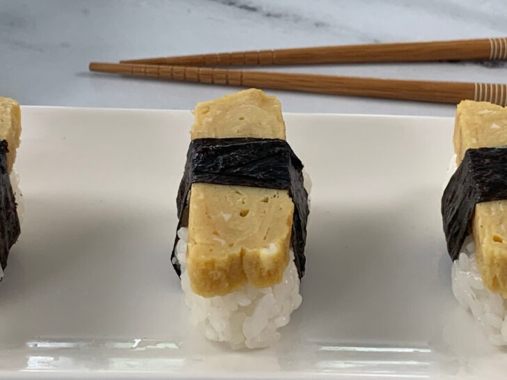 How to Make Tamago (Egg) Sushi