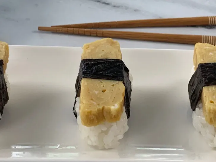 How to Make Tamago (Egg) Sushi