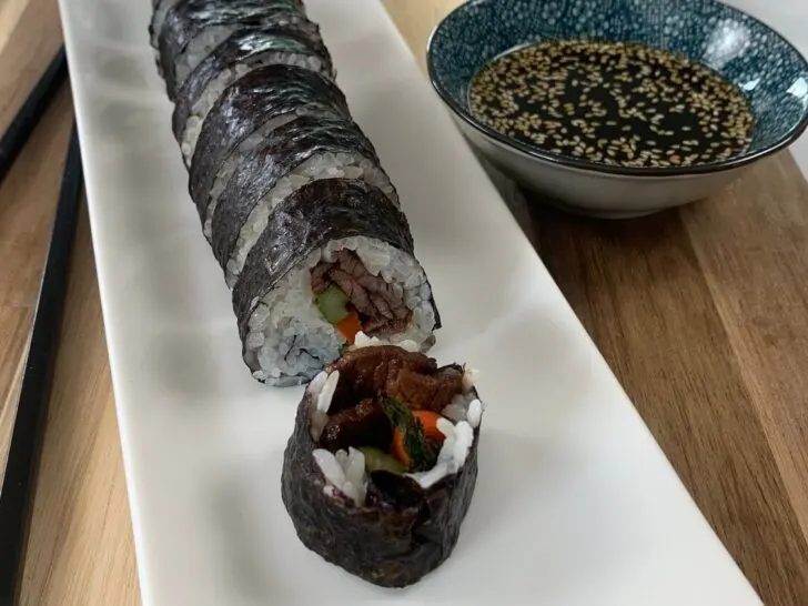 Beef Roll Sushi Recipe