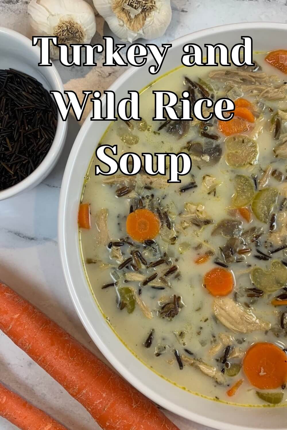 Turkey and Wild Rice Soup Recipe (+VIDEO) | FeedMeBetter