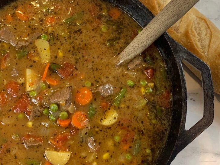 Homemade Vegetable Beef Soup